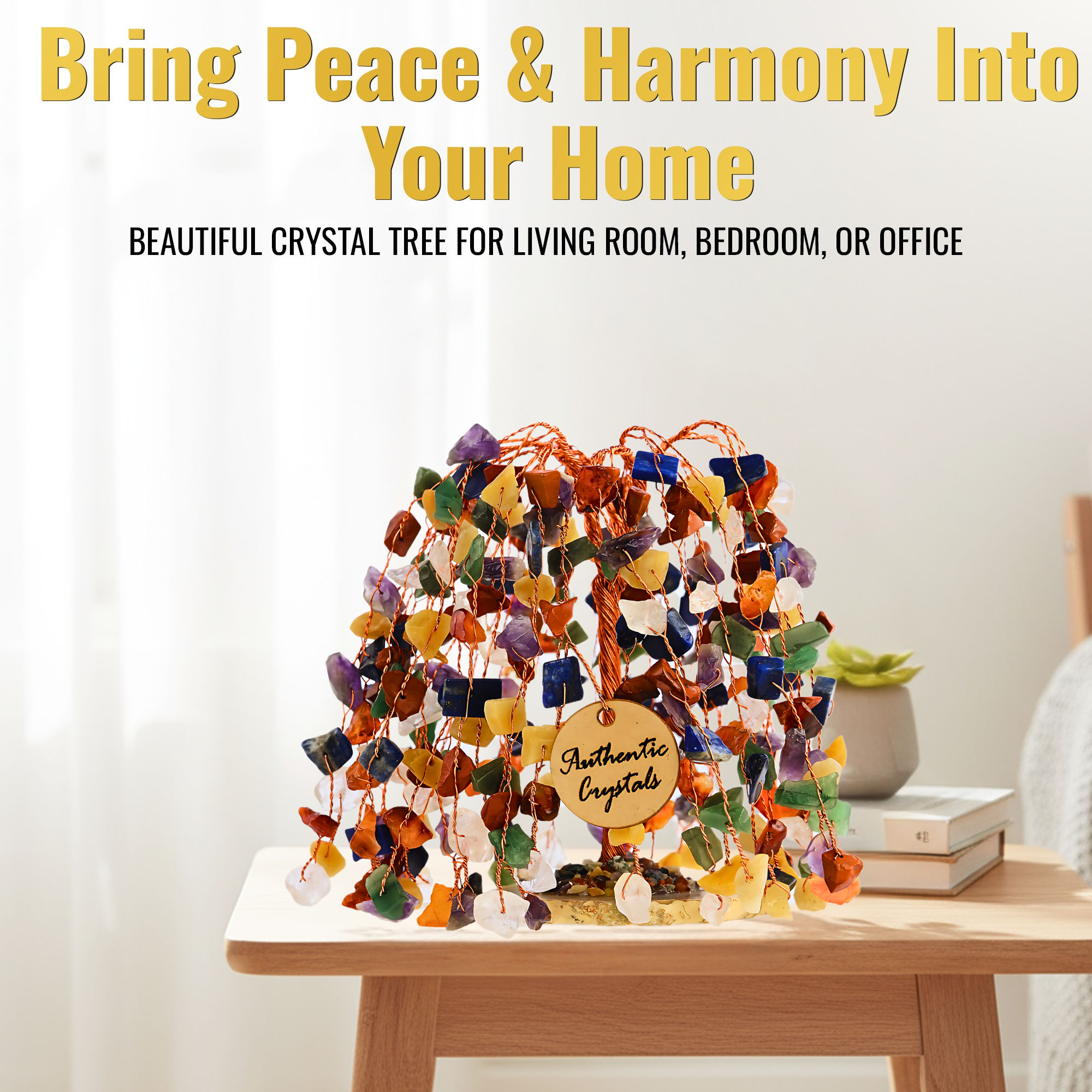 Seven Chakra Tree Khajure Copper Wire