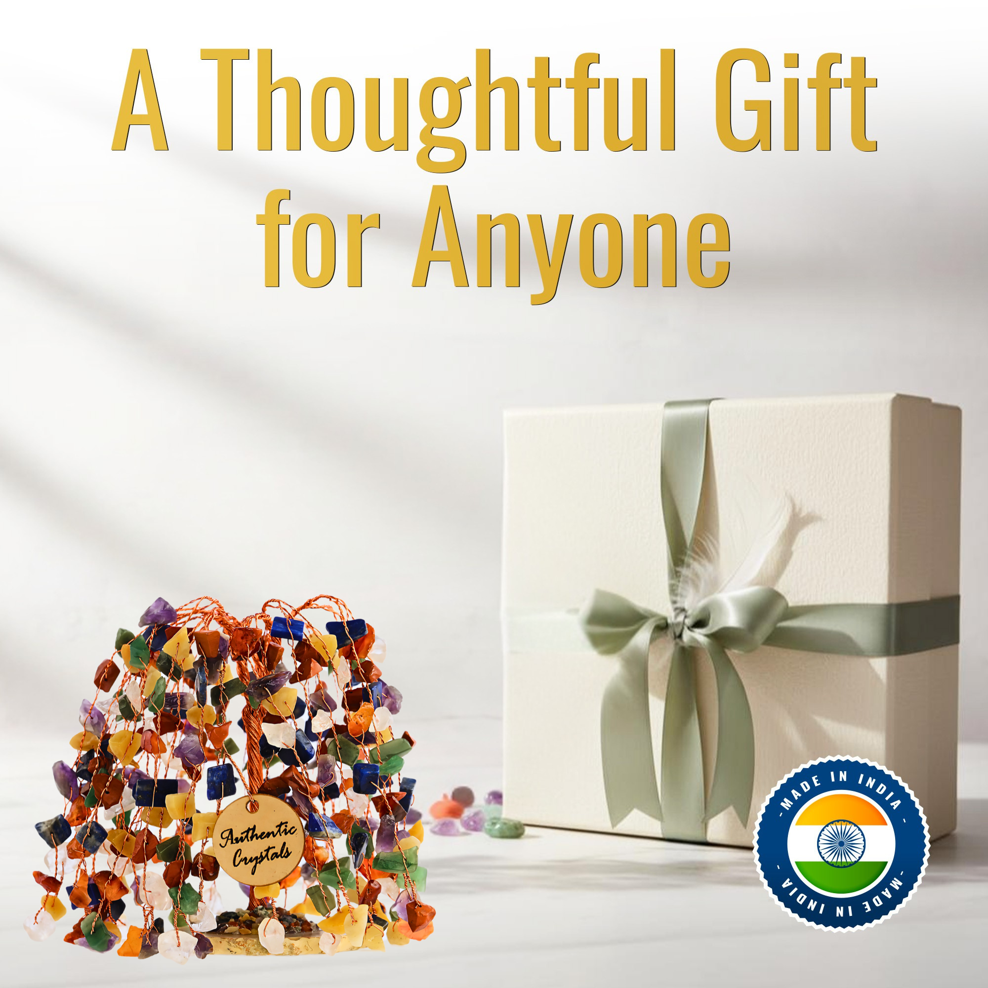 Seven Chakra Tree Khajure Copper Wire