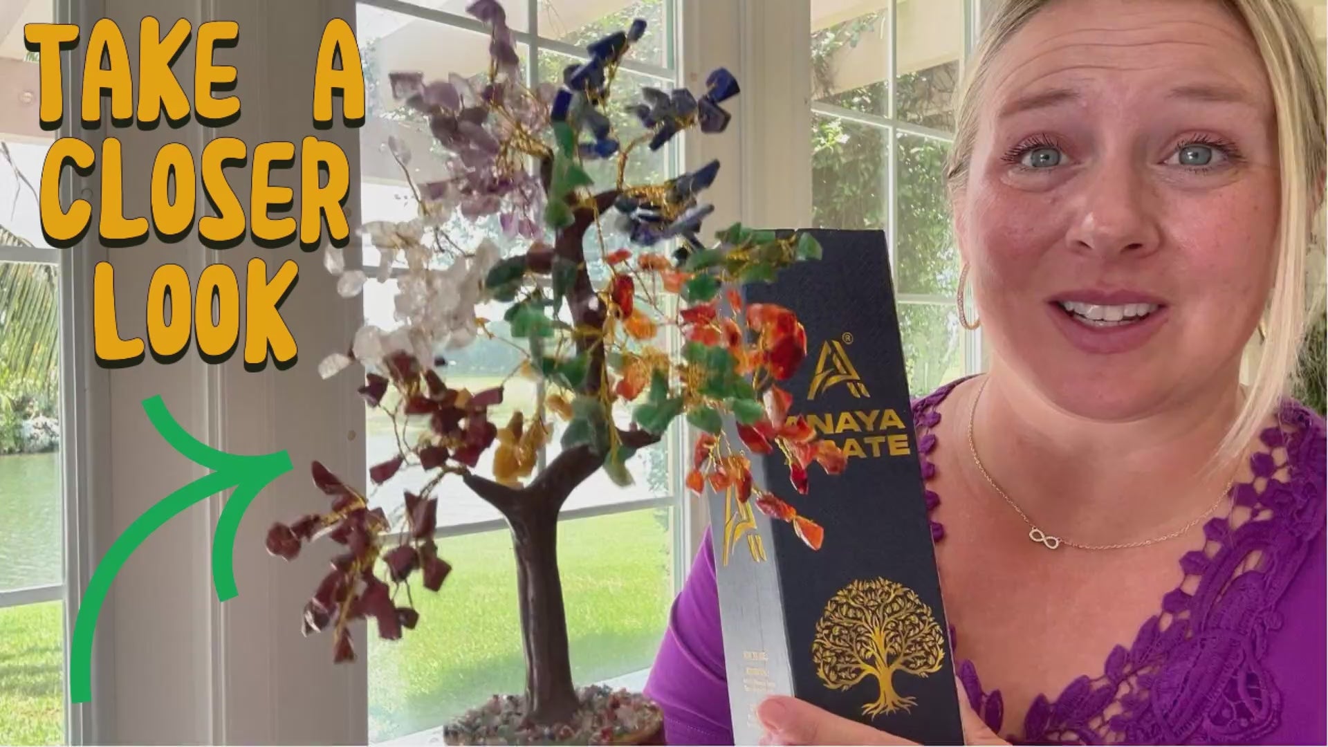 Clear Quartz Tree Silver Wire