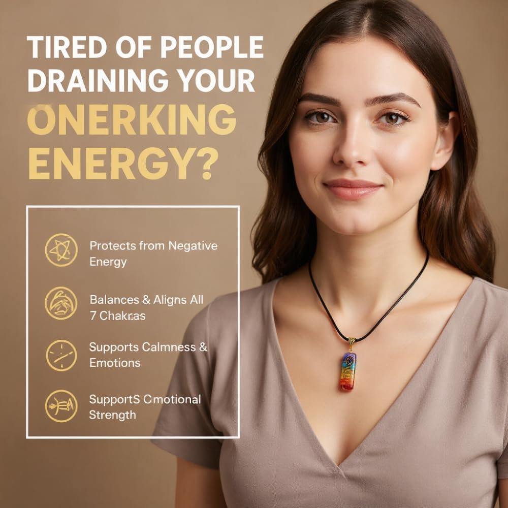 Seven Chakra Tree With Tree of Life Pendants,Bracelets Set